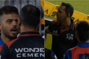 Not a part of playing XII, Delhi Capitals' Nitish Rana faces strict action for heated chat with 4th umpire SportsTak