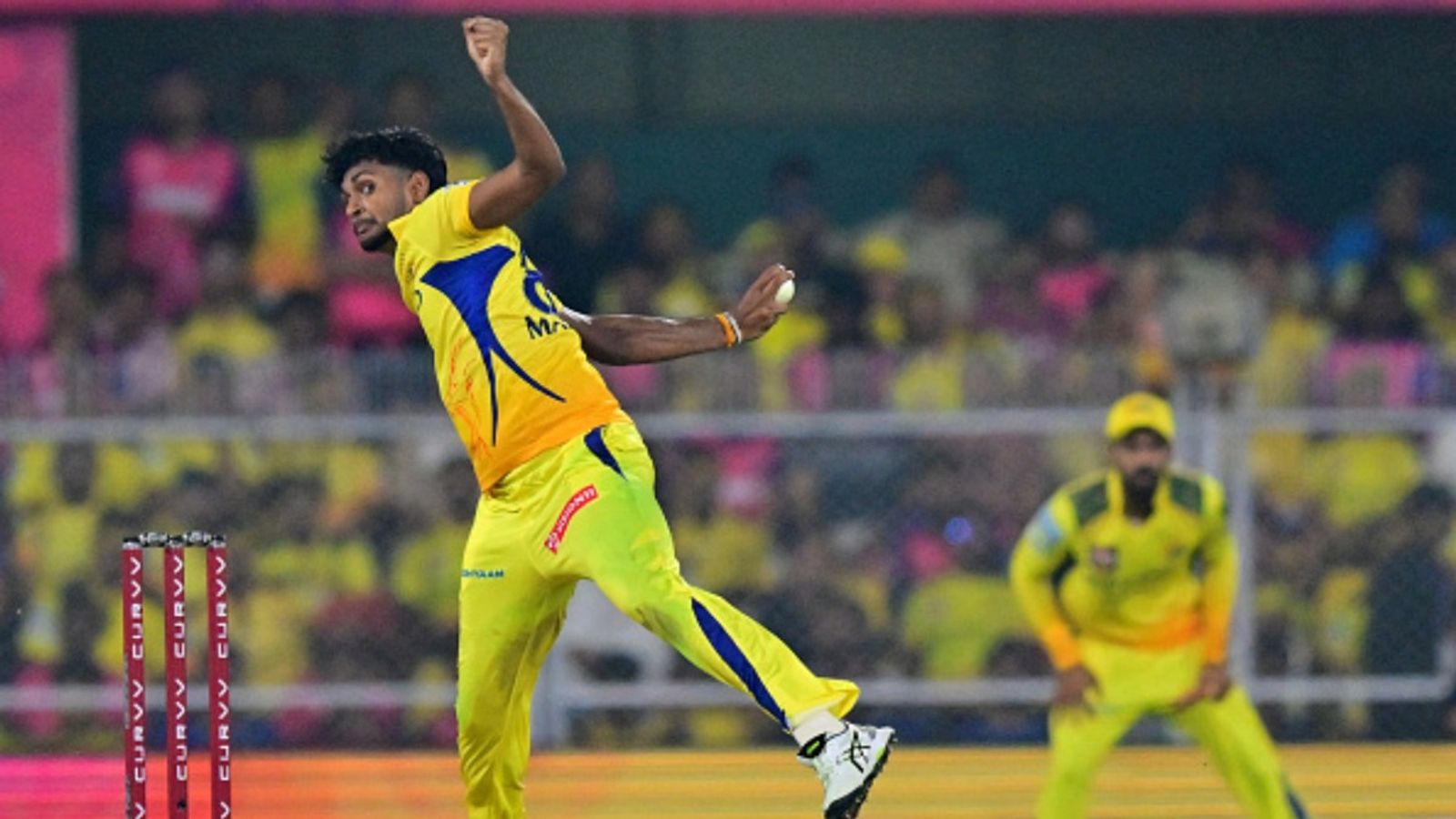 Huge boost for winless KKR, Matheesha Pathirana gets NOC to play IPL ahead of CSK clash Chennai Super Kings' Matheesha Pathirana bowls during the IPL match against Rajasthan Royals at the Barsapara Cricket Stadium in Guwahati on March 30, 2025.