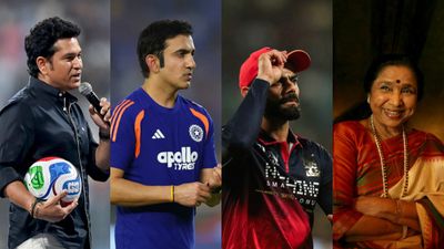 'Deeply sad day for India': Virat Kohli, Sachin Tendulkar, Gautam Gambhir mourn Asha Bhosle’s passing L to R Sachin Tendulkar, Gautam Gambhir, Virat Kohli and Asha Bhosle (Getty)