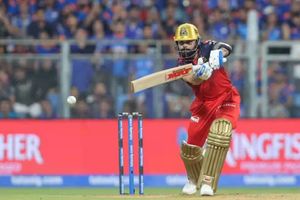 Virat Kohli reaches unique milestone during IPL 2026 clash between MI and RCB SportsTak