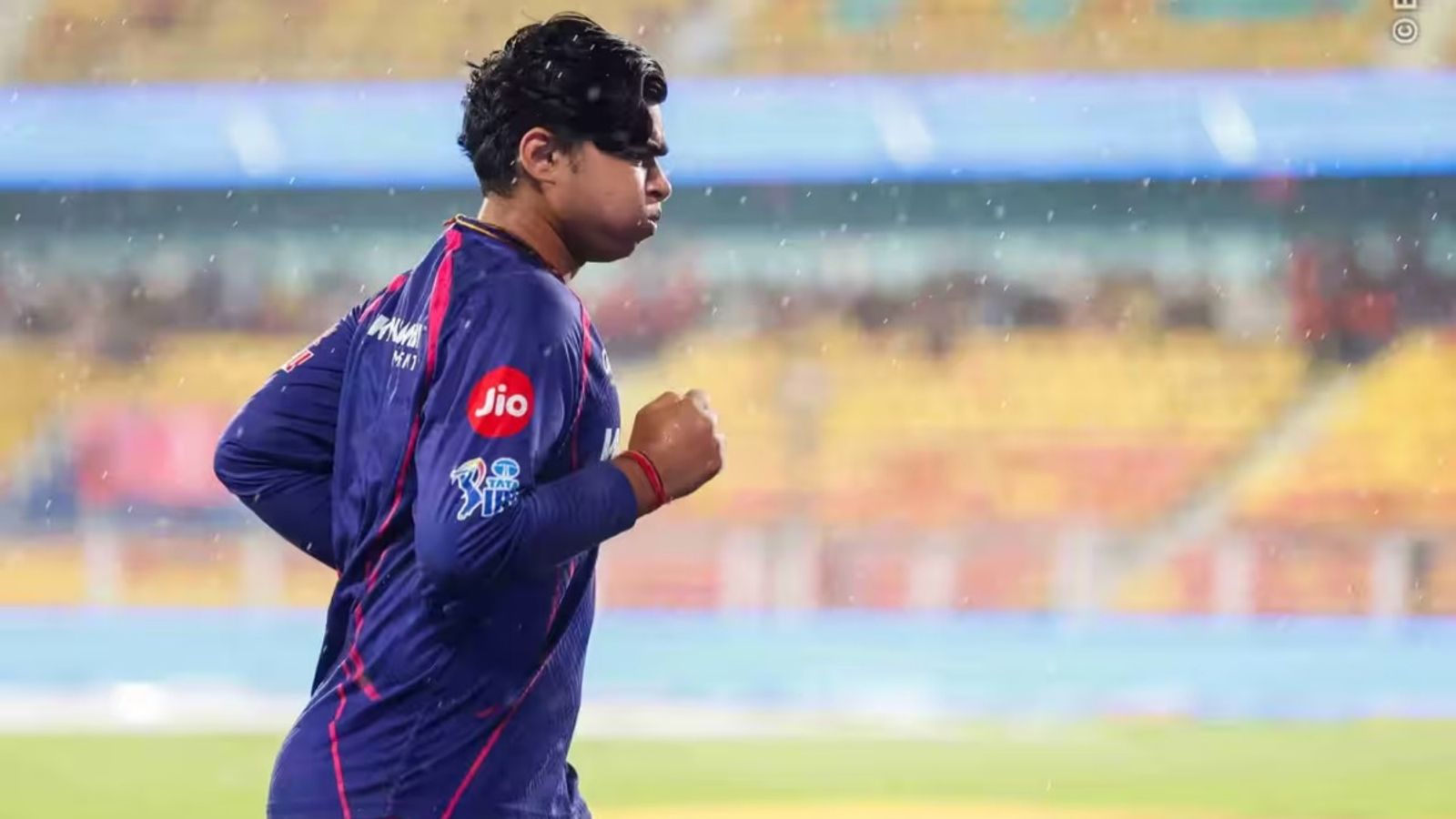 Vaibhav Sooryavanshi 'not happy' with impact player role at Rajasthan Royals in IPL 2026, coach confirms Rajasthan Royals' Vaibhav Sooryavanshi training during the rain delay.