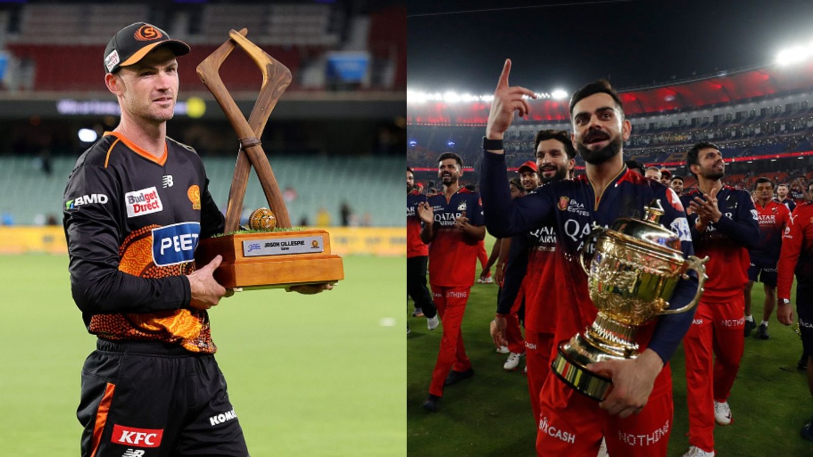 Australia set to host IPL match in swap deal with BBL clash, here's the full plan Perth Scorchers' Ashton Turner (L) and RCB's Virat Kohli in this frame. (Getty)