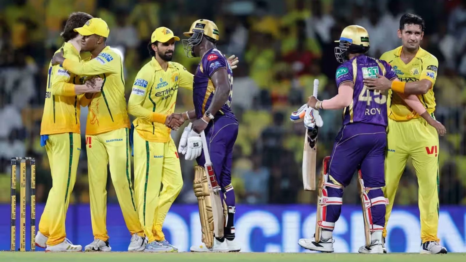 Ex-RCB star points out KKR's biggest mistake after their IPL 2026 defeat against CSK CSK players celebrating after defeating KKR (BCCI/IPL)