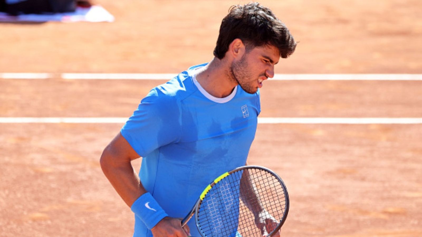 Carlos Alcaraz withdraws from Barcelona Open; a look at his injury report Carlos Alcaraz in the frame (Image via Getty)