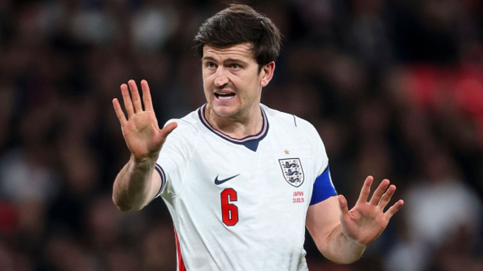 Man United star Harry Maguire handed suspension and £30,000 fine; Here’s why Harry Maguire in the frame (Image via Getty)