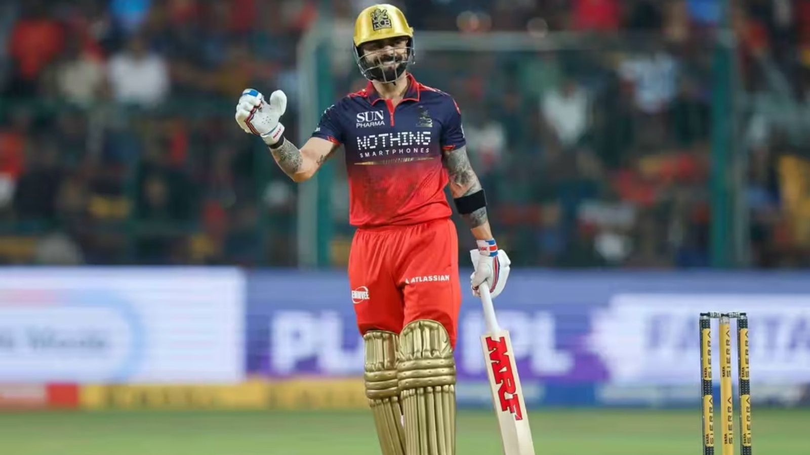 'Still not 100%. My knee was...': Virat Kohli gives fitness update after maiden appearance as impact player RCB's Virat Kohli during the run chase against LSG on April 15 in IPL 2026. (Source: BCCI)