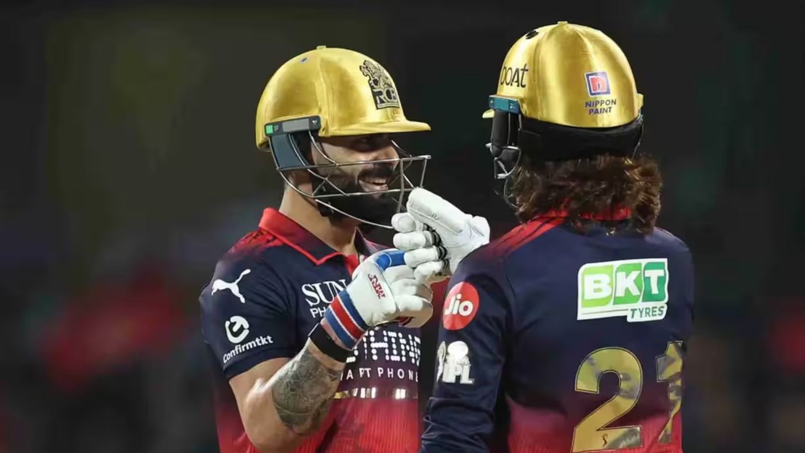 'Assessing the bowler's heart rate rather than situation': Kohli in awe of RCB captain Patidar who hits a 6 every 5 balls RCB opener Virat Kohli and skipper Rajat Patidar during the run chase against LSG in IPL 2026 on April 15. (Source: BCCI)