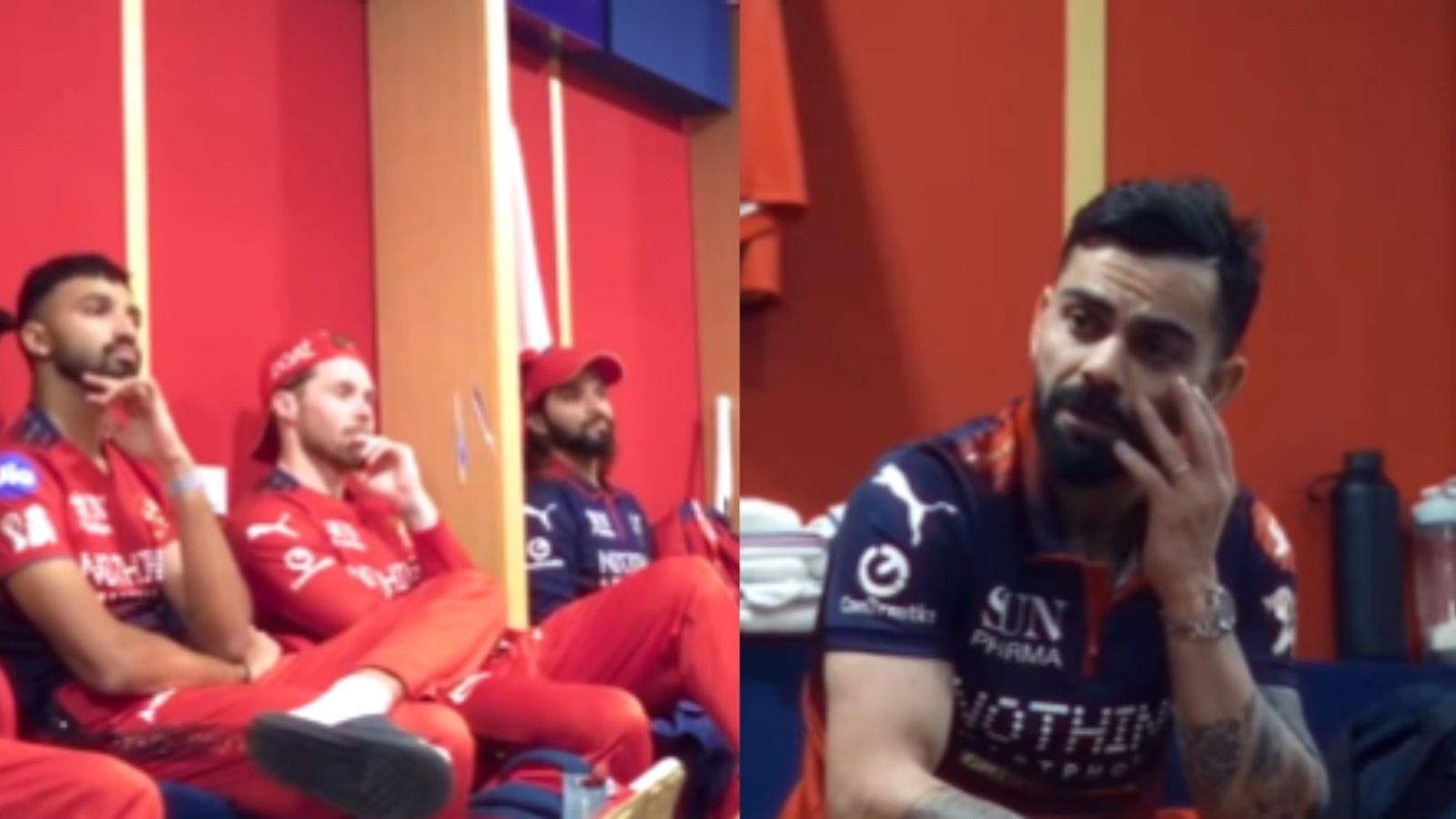 'I don't like seeing...': Virat Kohli not happy despite RCB's five-wicket win over LSG, Watch video RCB star Virat Kohli while delivering a dressing room speech after beating LSG in their IPL 2026 clash. (Screenshot)