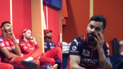 'I don't like seeing...': Virat Kohli not happy despite RCB's five-wicket win over LSG, Watch video RCB star Virat Kohli while delivering a dressing room speech after beating LSG in their IPL 2026 clash. (Screenshot)