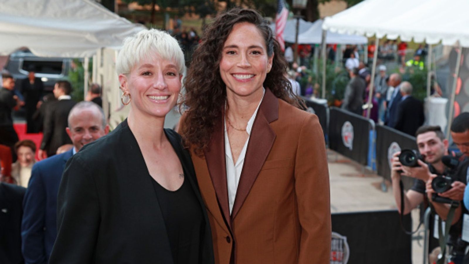 Sue Bird–Megan Rapinoe breakup explained: What really happened after engagement Megan Rapinoe and Sue Bird in the frame (via Getty)
