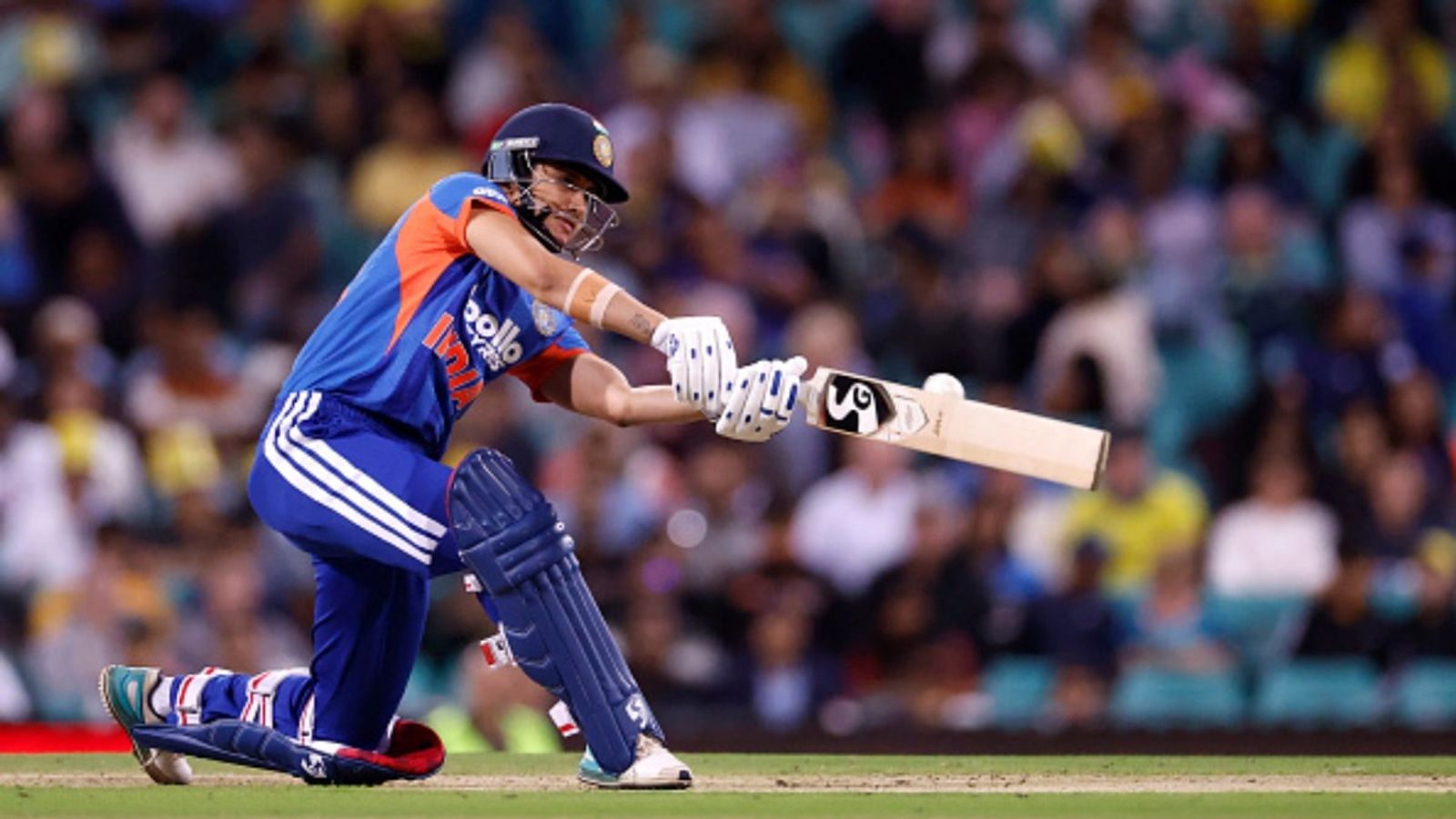 Smriti Mandhana breaks Rohit Sharma's record, becomes India's leading run-scorer in T20Is Smriti Mandhana of India bats during game one of the women's T20I series against Australia at Sydney Cricket Ground on February 15, 2026 in Sydney, Australia.