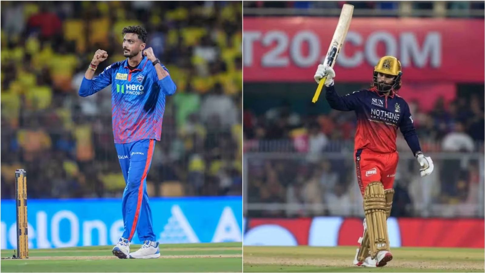 IPL 2026: DC elect to bowl against RCB, know playing XIs DC skipper Axar Patel and RCB captain Rajat Patidar in this frame (X).