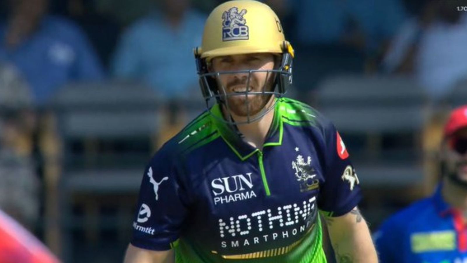 Tim David scripts history, becomes 2nd fastest batter to clock his mighty milestone in IPL RCB's star batters Phil Salt in this frame. (Screenshot)