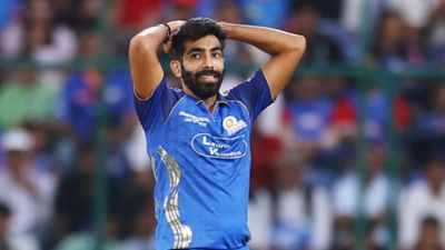 Wasim Jaffer raises question on Jasprit Bumrah's 'body language' amid wicketless streak in IPL 2026 MI's pace spearhead Jasprit Bumrah in this frame. (X)