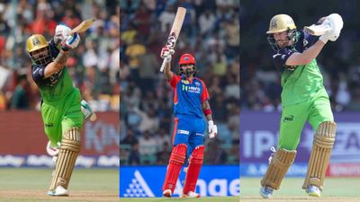 KL Rahul opens up on Virat Kohli, Phil Salt's mood after RCB lost to DC, says 'They weren't happy with the way...' RCB's Virat Khli (L), Phil Salt (R) and DC's KL Rahul in this frame. (X)