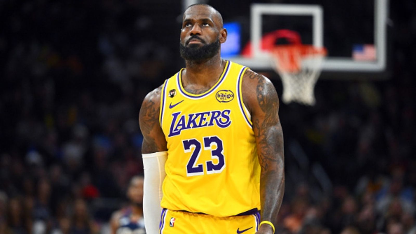 LeBron James achieves a piece of history during Lakers vs Rockets game LeBron James in the frame (via Getty)