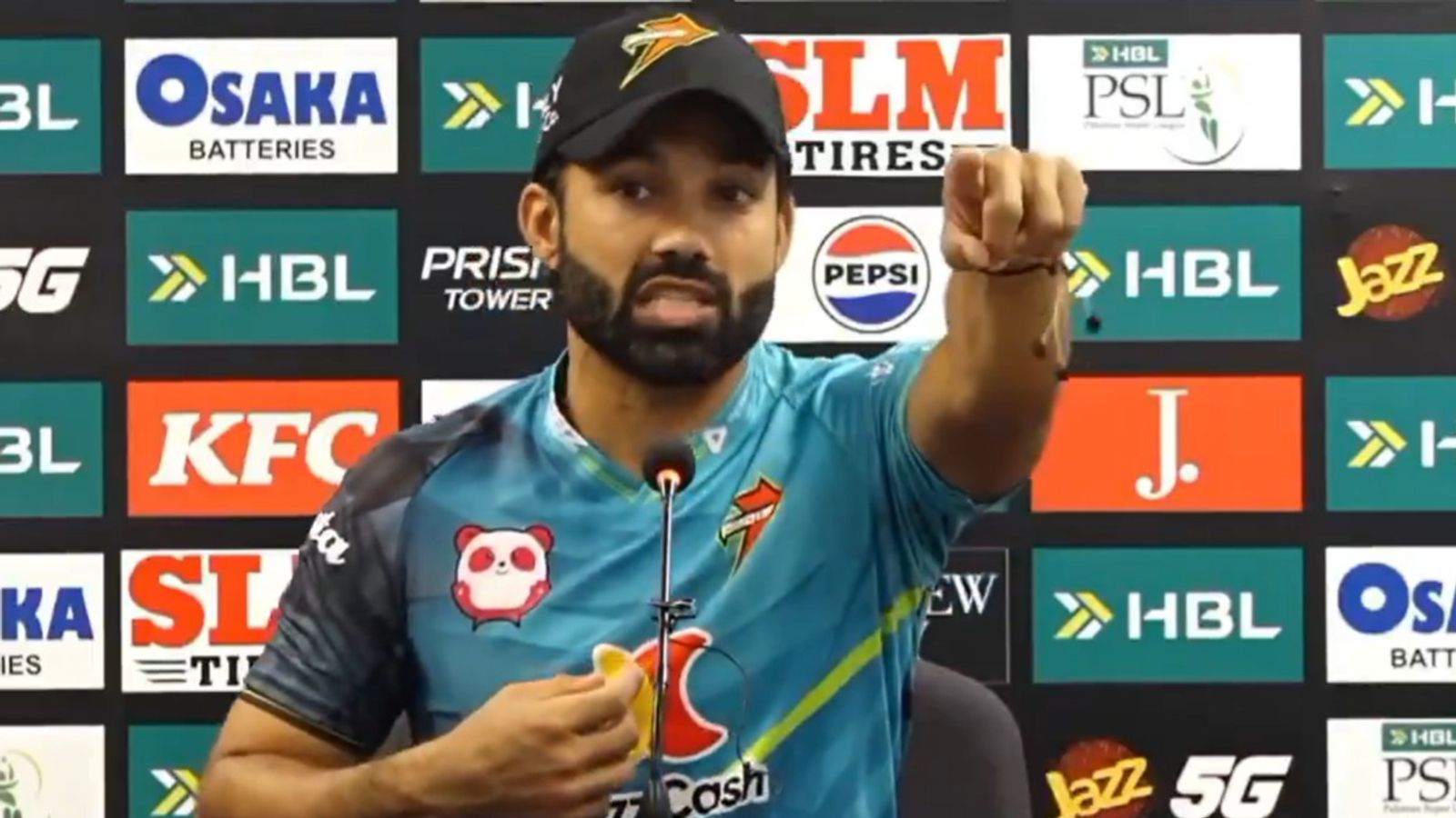 'If you think I should retire, I will': Mohammad Rizwan admits he doesn't deserve a place in Pakistan team, told Haris Rauf too Rawalpindiz skipper Mohammad Rizwan speaks during a post-match press conference on April 18.
