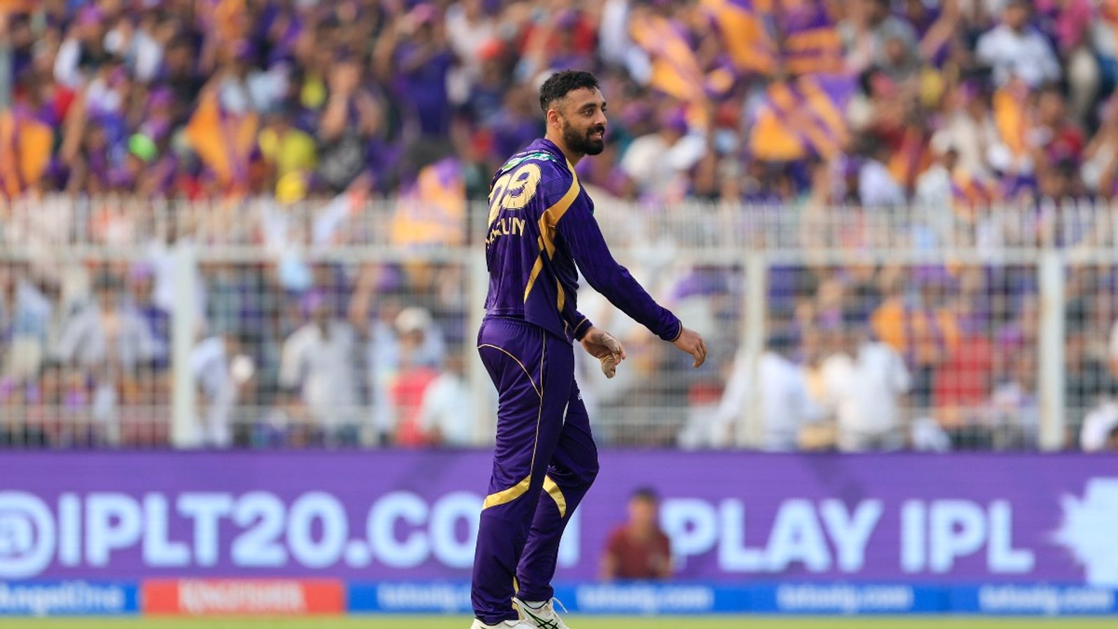 RR vs KKR: Varun Chakaravarthy scripts history, becomes fastest Indian spinner to bag this mighty milestone KKR's mystery spinner Varun Chakaravarthy in this frame. (X)