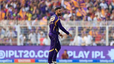 RR vs KKR: Varun Chakaravarthy scripts history, becomes fastest Indian spinner to bag this mighty milestone KKR's mystery spinner Varun Chakaravarthy in this frame. (X)