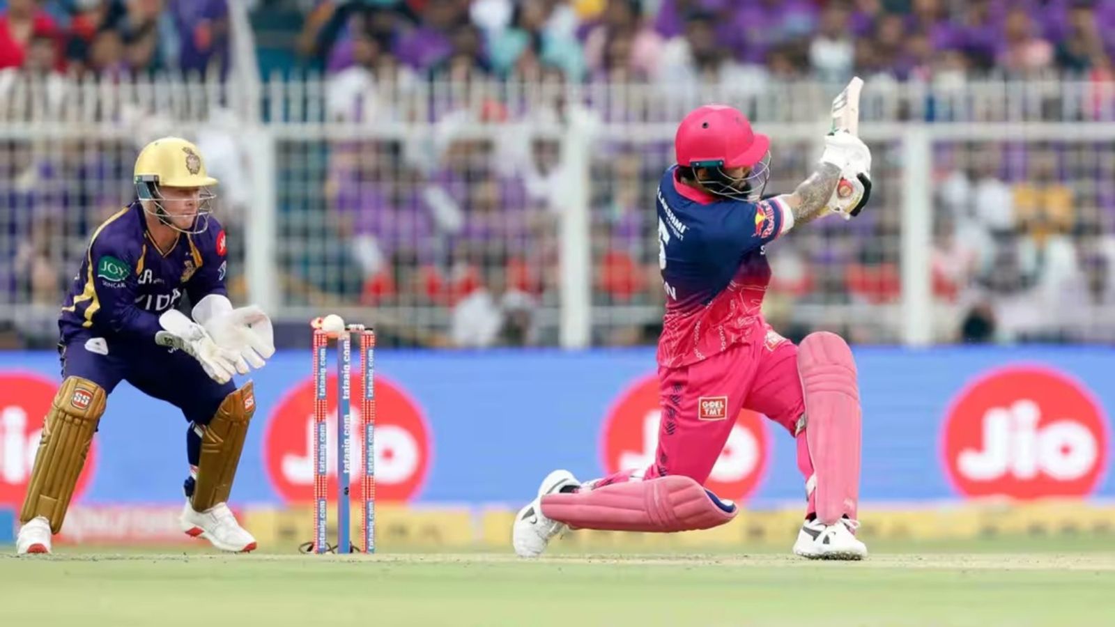 Rajasthan Royals batting coach defends skipper Riyan Parag despite 61 runs from 6 innings, says 'nothing going wrong with him' Rajasthan Royals captain Riyan Parag gets bowled in the IPL 2026 clash against Kolkata Knight Riders on April 19. (Source: BCCI)