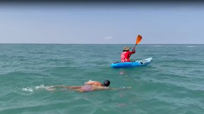 Delhi University student scripts history after setting 18-hour swim record across Palk Strait SportsTak