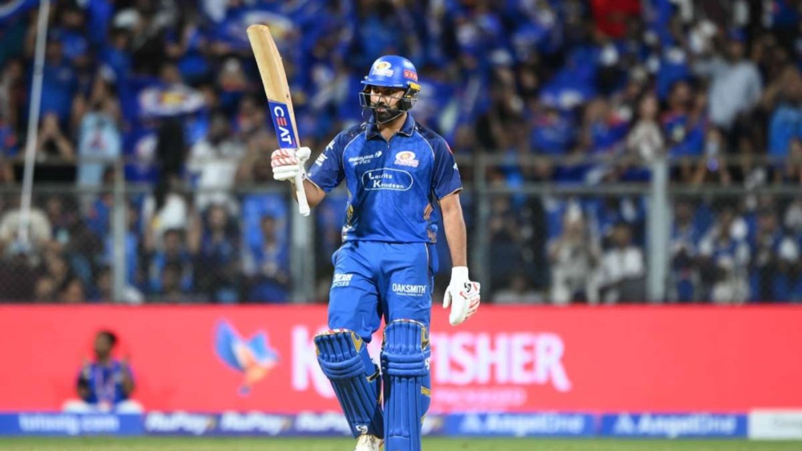 Rohit Sharma set for last-minute fitness test, report makes big claim on his availability for MI vs GT clash Mumbai Indians' star opener Rohit Sharma in the frame (X).
