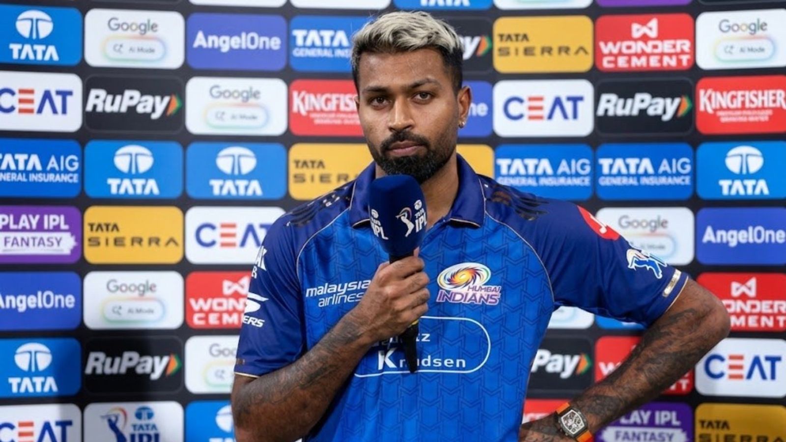 MI player not hungry enough to perform? Faf du Plessis makes interesting T20 World Cup 2026 analogy MI skipper Hardik Pandya in this frame (X).