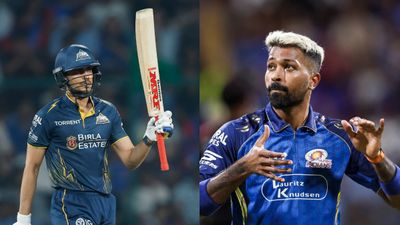 IPL 2026: GT invite MI to bat first, 2 youngsters make debut; 'Rohit' suspense ends; Know playing XIs GT captain Shubman Gill (L) and MI skipper Hardik Pandya in frame. (X)