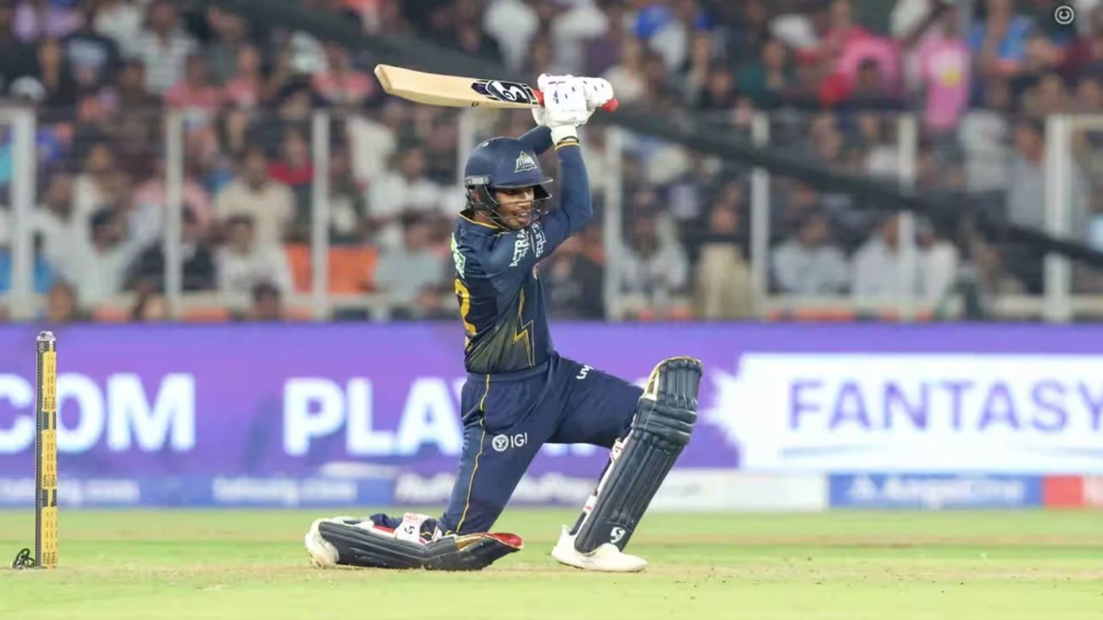 'Kishan was getting all the praise, but there was another guy': Ex-IND opener wants GT to trust SMAT 2025's 3rd highest run-scorer Kumar Kushagra of Gujarat Titans plays a shot on his IPL debut. (Source: BCCI)