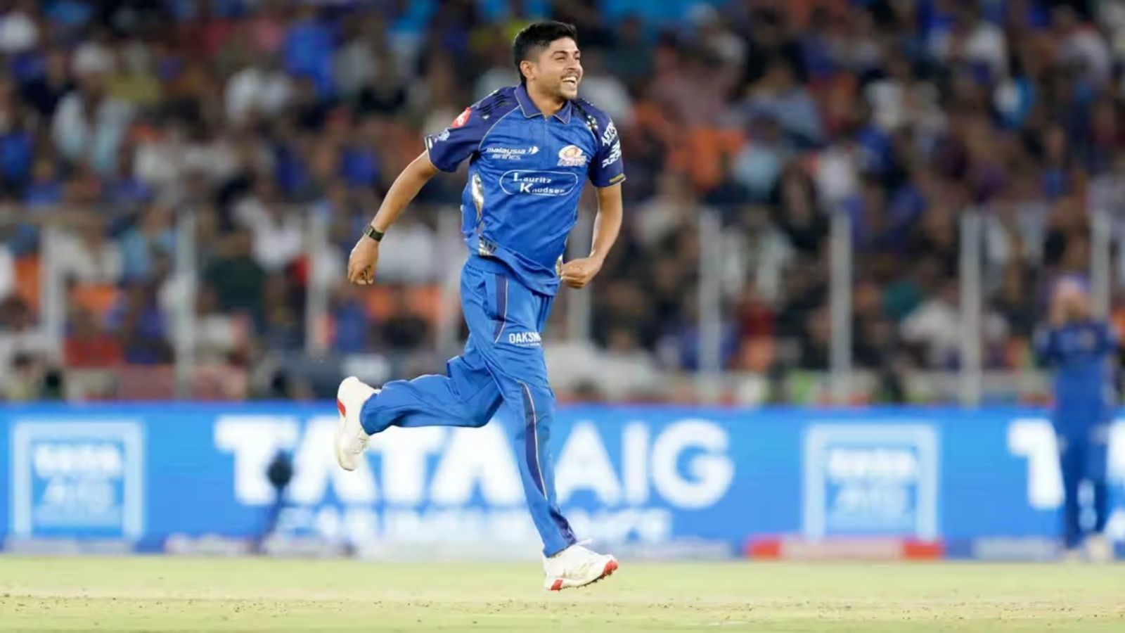 Ashwani Kumar scripts history for MI, breaks Jasprit Bumrah's iconic record to become... Star MI pacer Ashwani Kumar in this frame. (IPL)