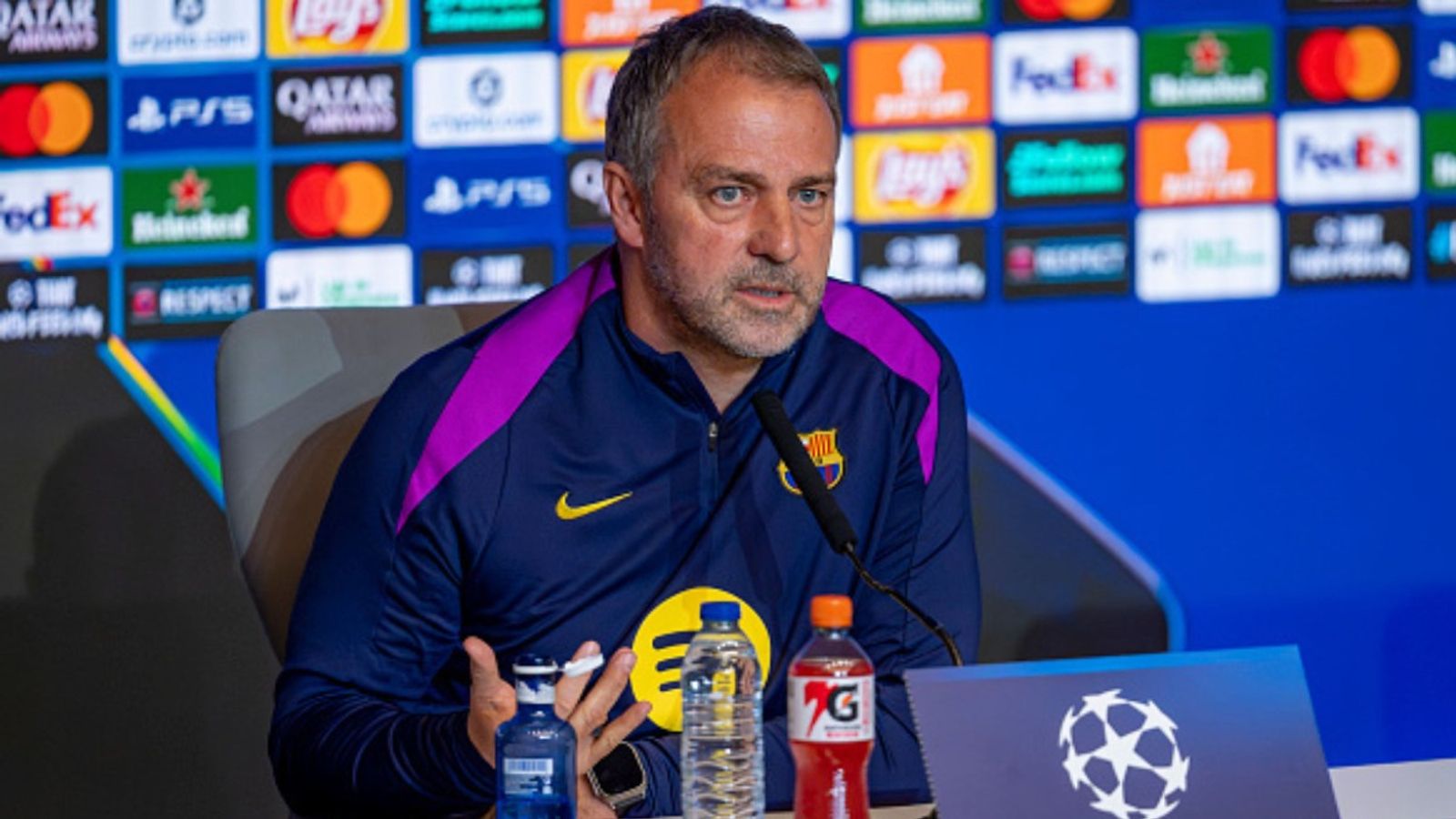 FC Barcelona head coach Hansi Flick reveals future and last club he wants to manage Hansi Flick in the frame (Image via Getty)