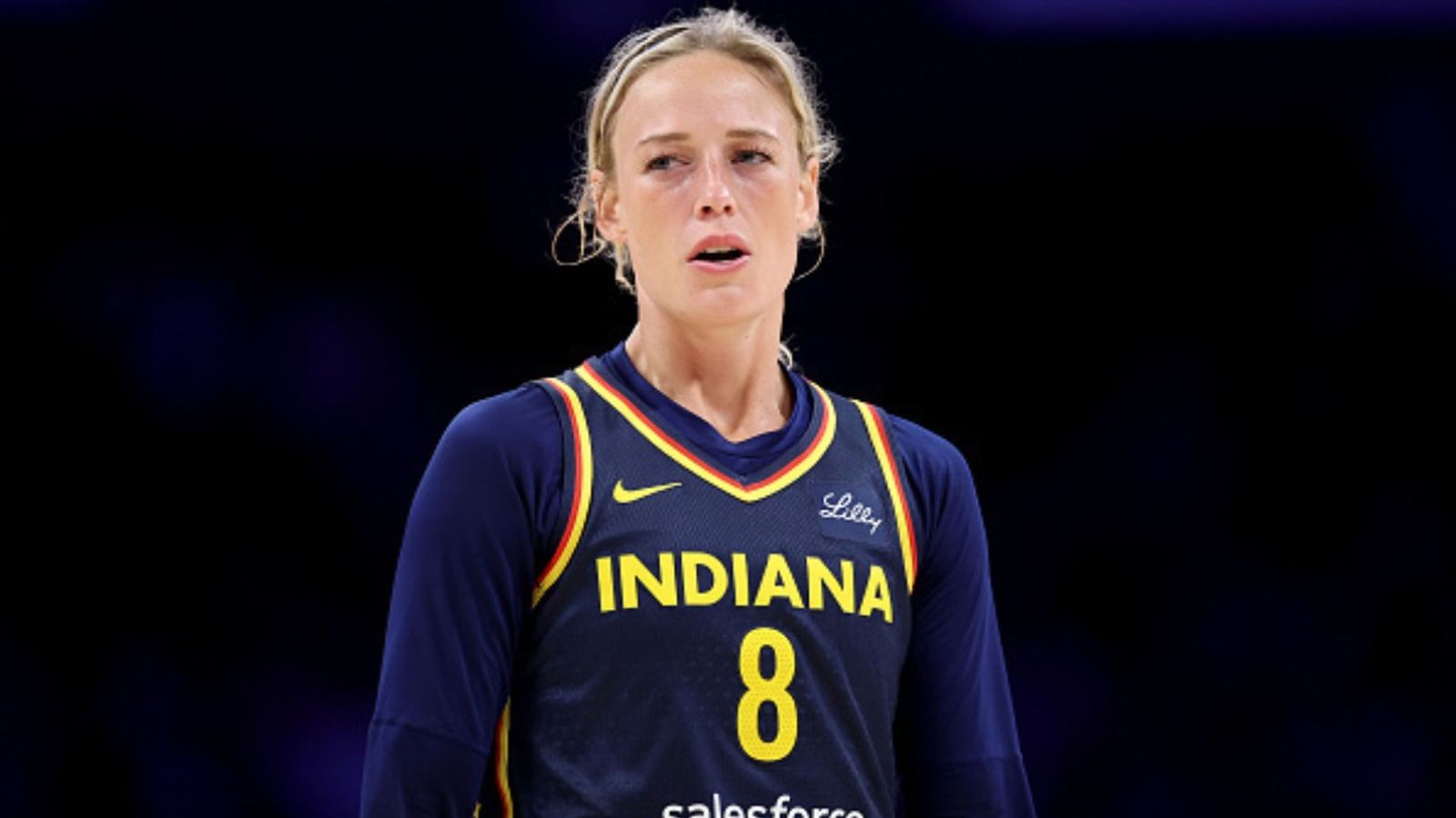 WNBA star Sophie Cunningham clarifies contact comments and misconceptions: ‘gonna shut this down right now…” Sophie Cunningham in the frame (Image via Getty)
