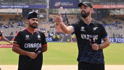 Canadian player provided extra security after feeling 'unsafe' during T20 World Cup 2026 Canada captain Dilpreet Bajwa and New zealand Daryl Mitchell in this frame. (X)