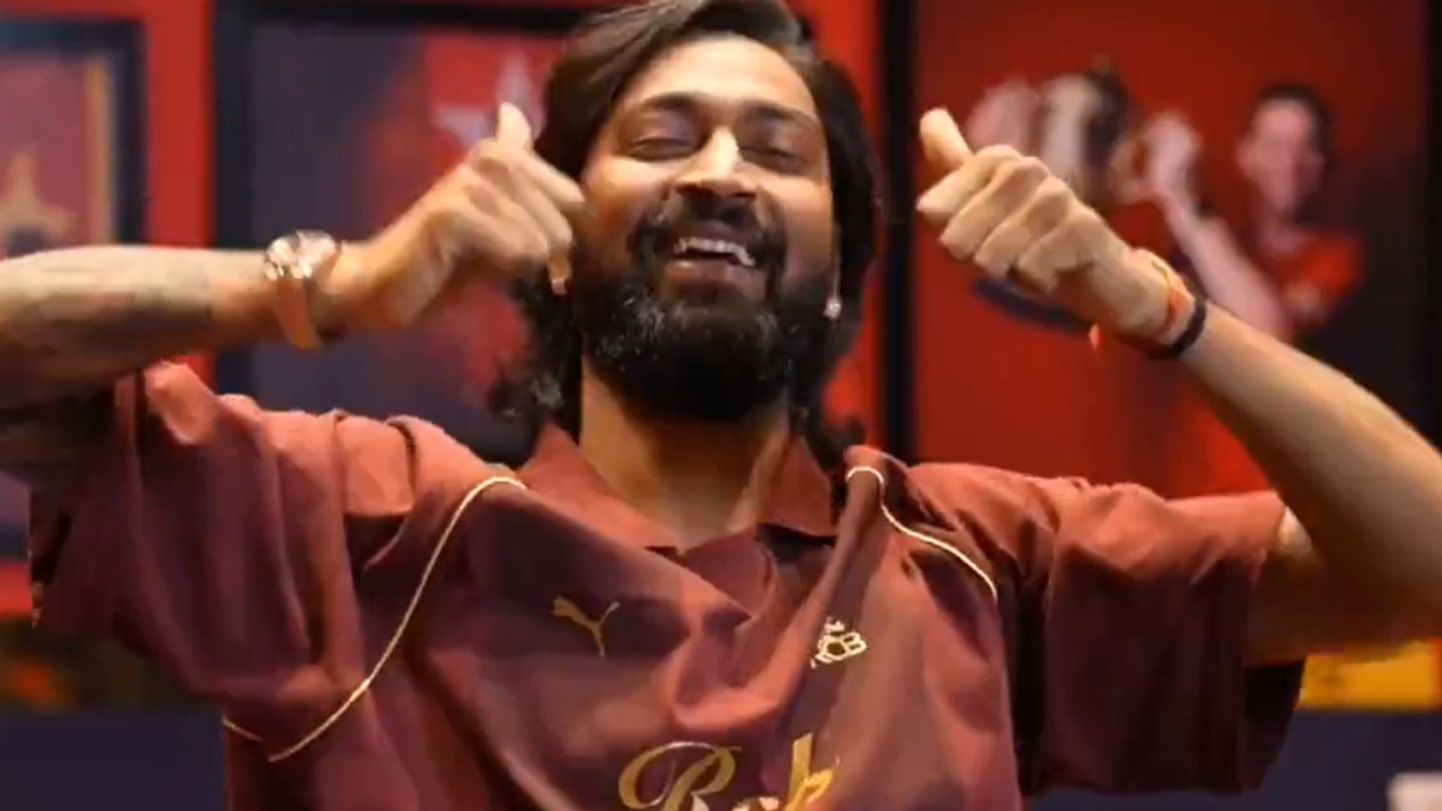 WATCH: Krunal Pandya finally breaks silence on rift rumours with brother Hardik Pandya Krunal Pandya in this frame. (Screengrab)