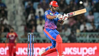 Despite Nitish Rana's fifty vs SRH, Aaron Finch wants this player to bat at No.3 for Delhi Capitals Nitish Rana in this frame. (X)