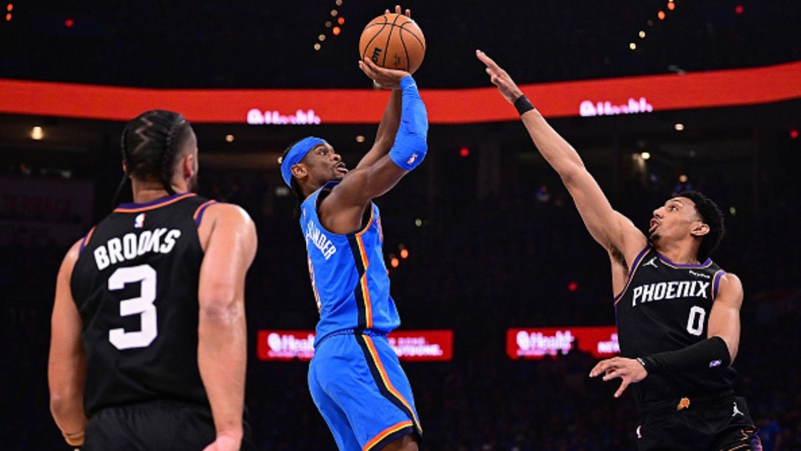 Thunder vs Suns NBA Playoffs Game 2 schedule: Date, time, live stream, and more Thunder vs Suns in the frame (Image via Getty)