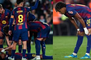 Lamine Yamal forced off with injury as second injury for Barcelona after Joao Cancelo SportsTak