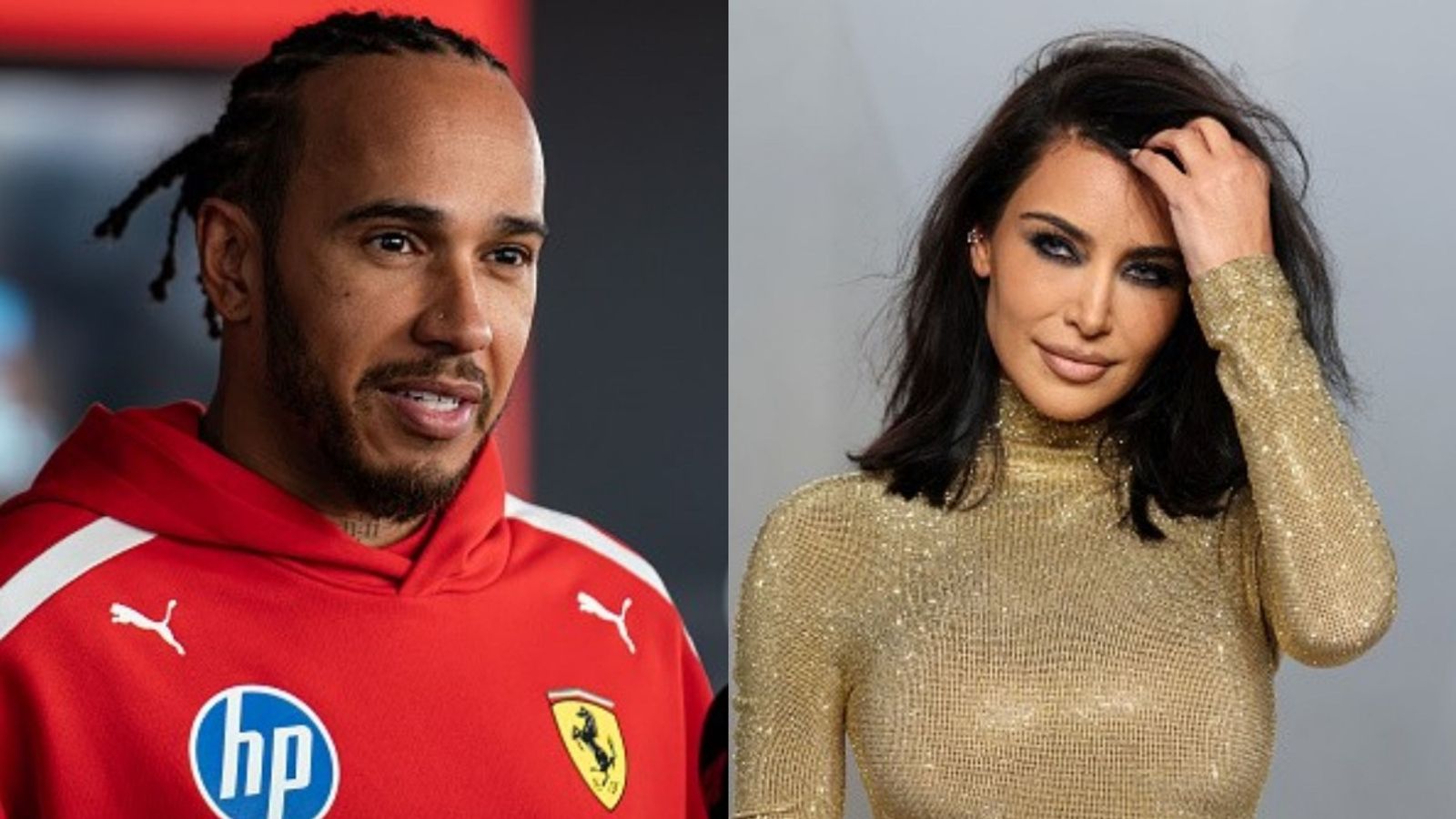 Watch: Lewis Hamilton and Kim Kardashian pack on PDA during romantic surf date Lewis Hamilton, Kim Kardashian in the frame (Images via Getty)