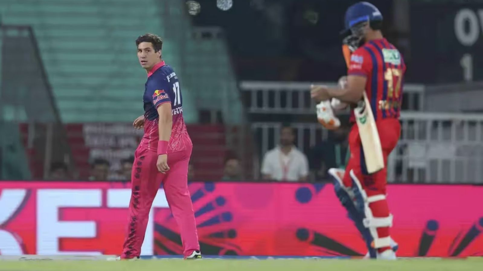 BCCI punishes Nandre Burger for send-off to provoke aggressive reaction from Rishabh Pant Rajasthan Royals' Nandre Burger after dismissing LSG captain Rishabh Pant in IPL 2026 clash on April 22. (Source: BCCI)