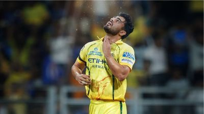CSK skipper Ruturaj Gaikwad dedicates historic win vs MI to Mukesh Choudhary, says 'all glory to him' Mukesh Choudhary in this frame. (X)