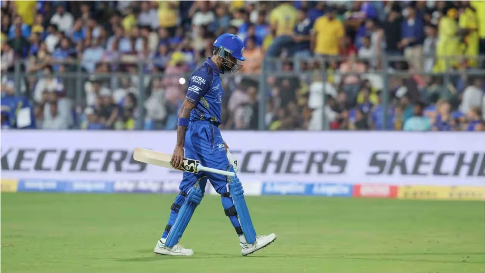 Is skipper Hardik Pandya's form a concern? MI coach breaks silence after massive defeat against CSK Hardik Pandya in this frame. (BCCI/IPL)