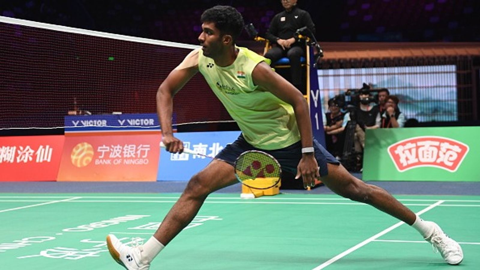 Thomas Cup 2026: Solid start for India, Canada beaten comfortably even as Lakshya Sen falters India's ace shuttler Ayush Shetty in this frame. (Getty)