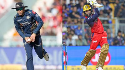 IPL 2026: RCB opt to bowl against GT, 22-yr-old makes debut after Salt's injury; Know playing XIs GT skipper Shubman Gill (L) and RCB captain Rajat Patidar. (Screenshot)