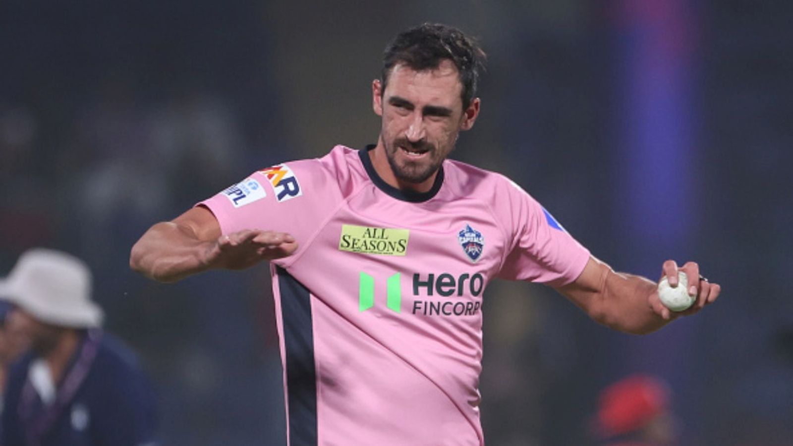 Delhi Capitals announce Mitchell Starc's arrival hours ahead of Punjab Kings clash Mitchell Starc of Delhi Capitals warms up before the start of the 2025 IPL match against Royal Challengers Bengaluru at Arun Jaitley Stadium on April 27, 2025, in Delhi, India.