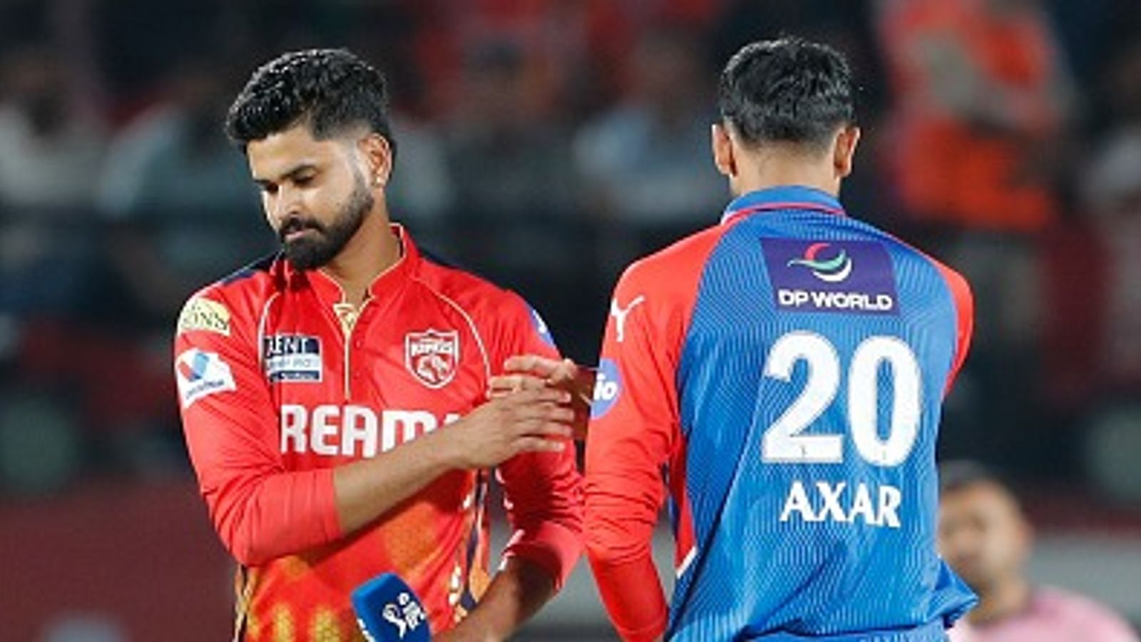DC vs PBKS Live Streaming: Match Details, Head-to-Head, Playing XI, Pitch Report and Delhi Weather Update Shreyas Iyer of Punjab Kings (L) and Axar Patel of Delhi Capitals (R) at the toss during the 2025 IPL match at Himachal Pradesh Cricket Association Stadium on May 8, 2025, in Dharamsala, India.