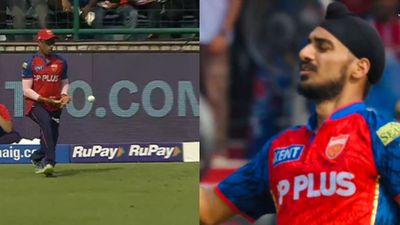 Watch: Arshdeep Singh left raging after Shashank Singh's costly blunder gives KL Rahul second chance Arshdeep Singh left raging after Shashank Singh's costly blunder gives KL Rahul second chance. (Screenshot)