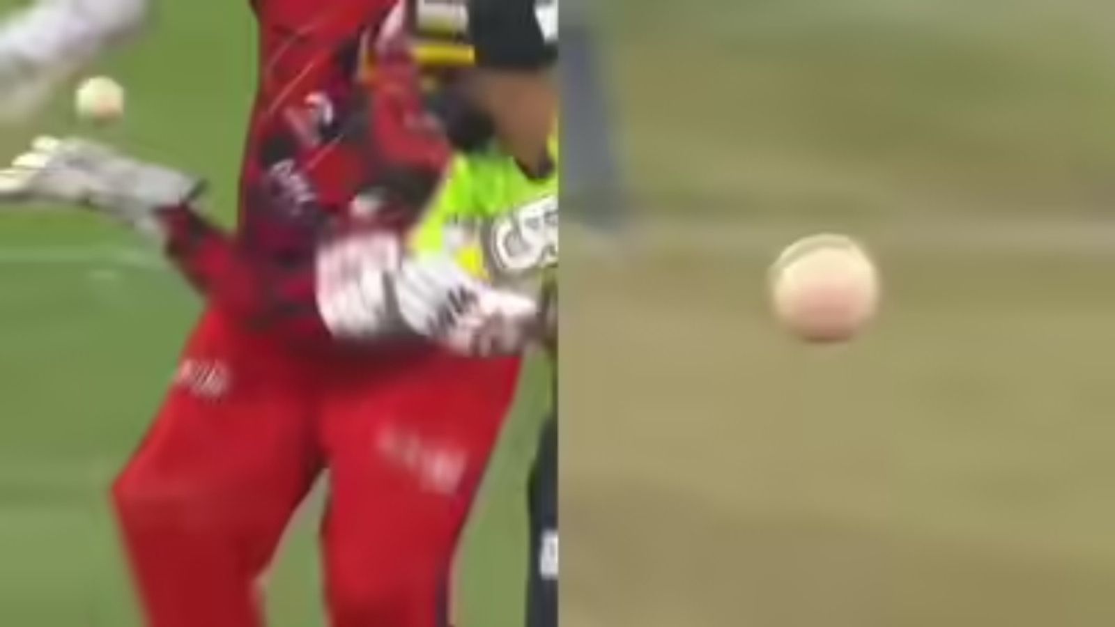 WATCH: Shocking scenes in PSL, ball turns red again sparks huge controversy PSL face criticism amid ball's color change.
