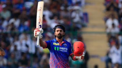 Possessed KL Rahul scripts history with carnage-filled 67-ball 152, becomes 1st Indian to bag this mighty IPL feat Delhi Capitals' star opener KL Rahul in this frame. (IPL)