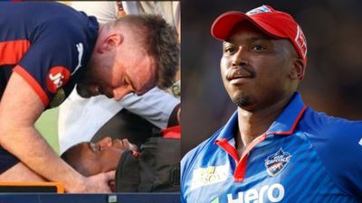 How is Ngidi keeping now after horrific injury during DC vs PBKS clash? Here's big update from hospital South African pacer Lungi Ngidi in frame. (Screenshot)