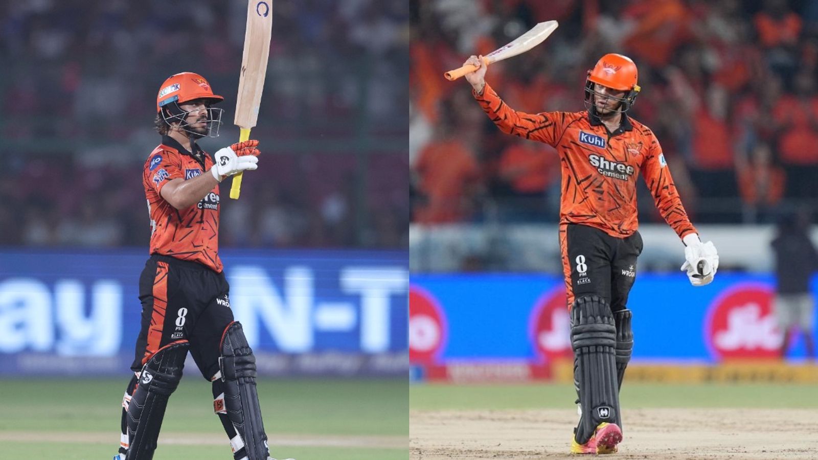 IPL 2026: Kishan-Abhishek's blitz diffuses Sooryavanshi's century as SRH crush RR by 5 wickets in high-scoring thriller SRH's Ishan Kishan (L) and Abhishek Sharma in frame. (Screenshot)
